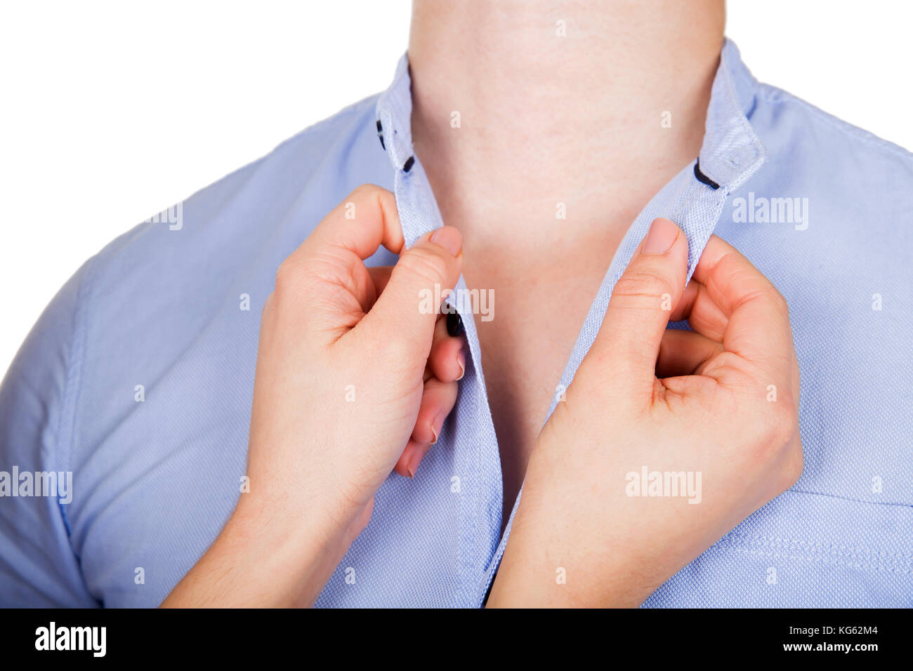 Unbuttoned collar hires stock photography and images Alamy