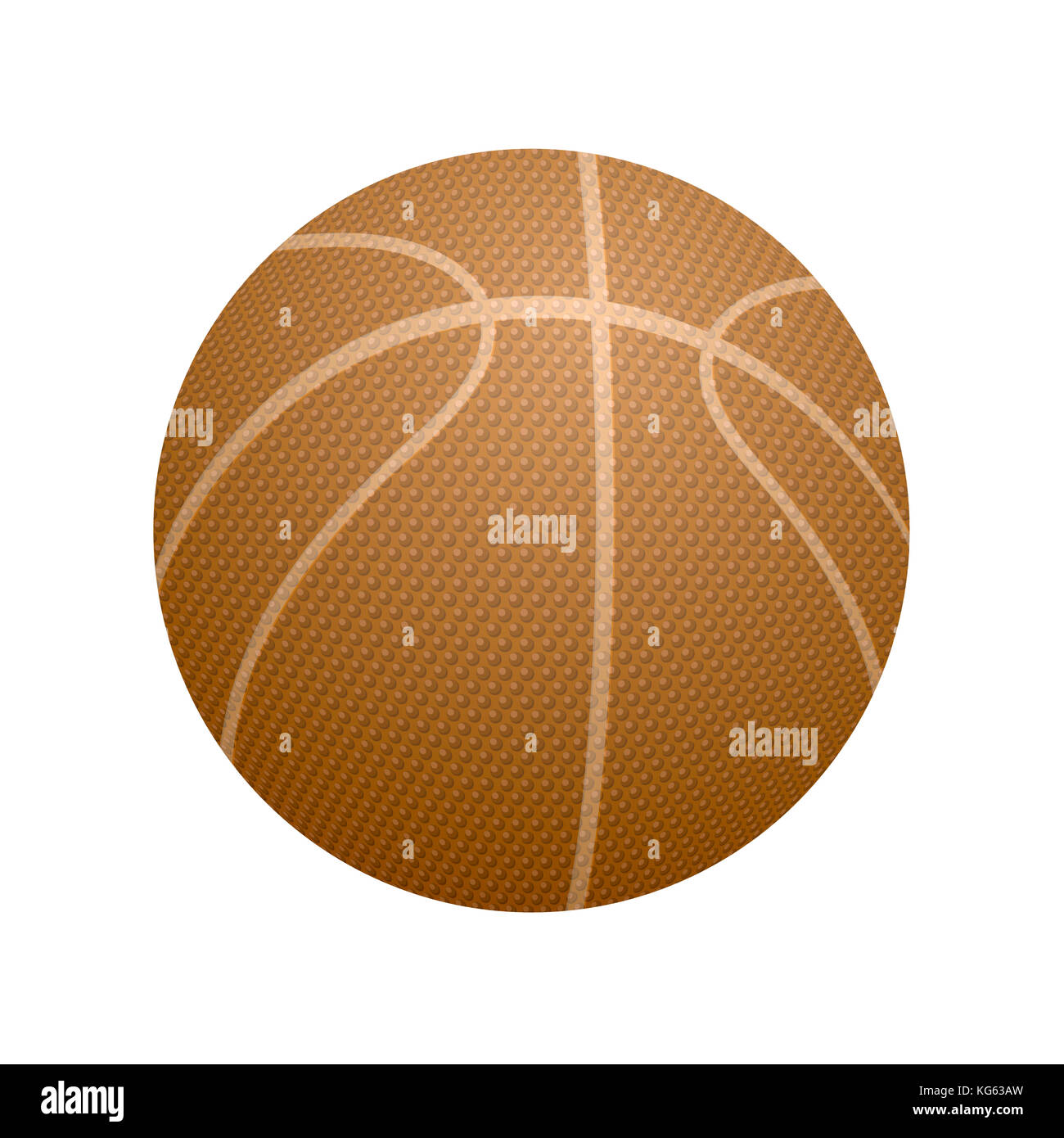 Basketball Orange Icon Stock Photo Alamy