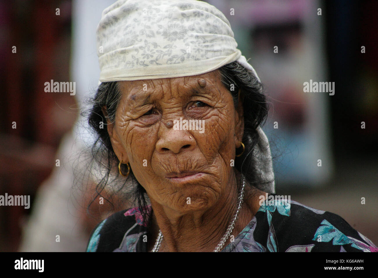 Nepali face hi-res stock photography and images - Alamy