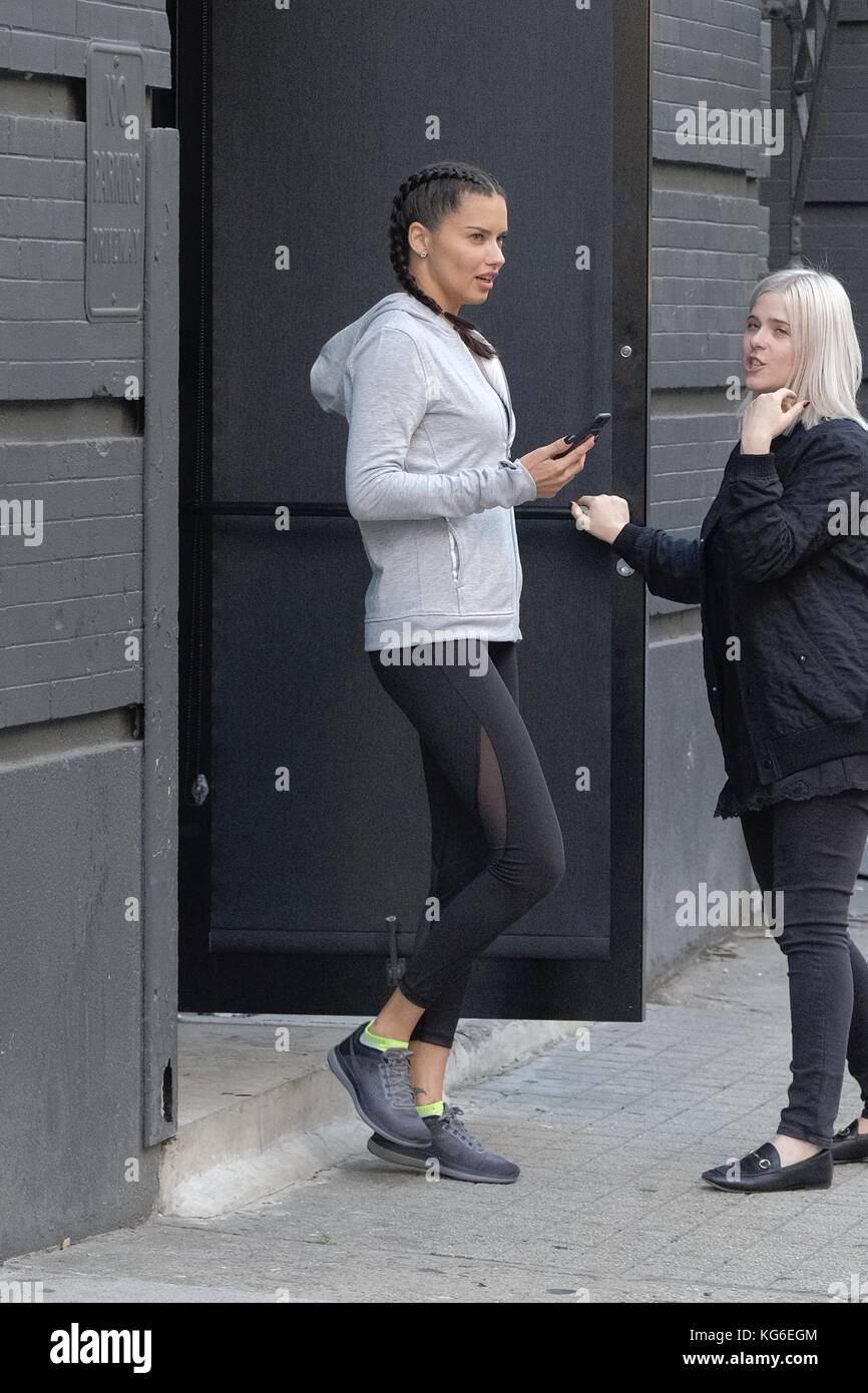 Adriana Lima goes to The DOGPOUND gym Featuring Adriana Lima Where