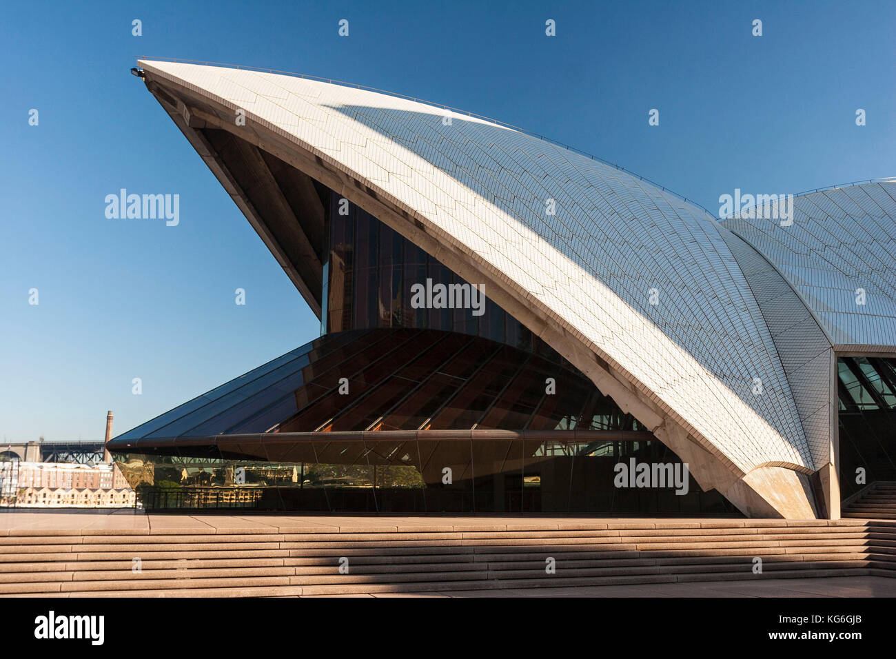 Sydney opera house wing abstract, Sydney, Australia Stock Photo - Alamy