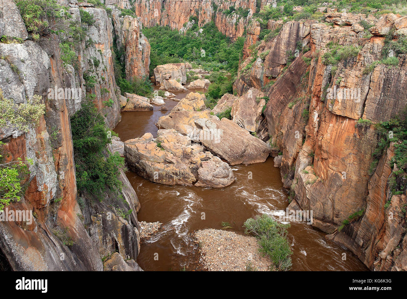 The Bourke's Luck Potholes in South Africa Stock Photo Alamy