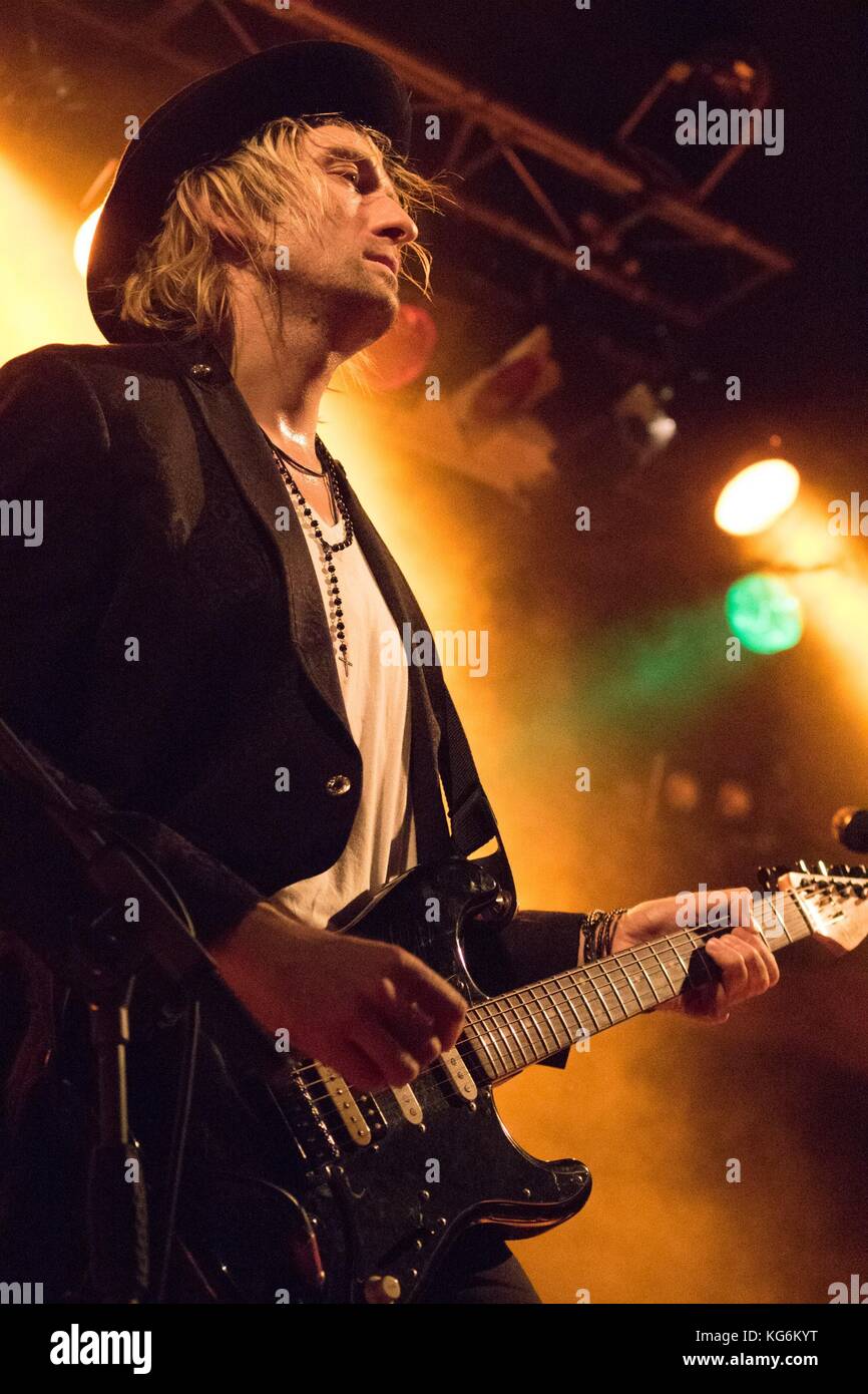 Inglorious perform for a sellout audience at The Brook, Southampton.  Featuring: Drew Lowe Where: Southampton, United Kingdom When: 01 Oct 2017 Credit: WENN.com Stock Photo