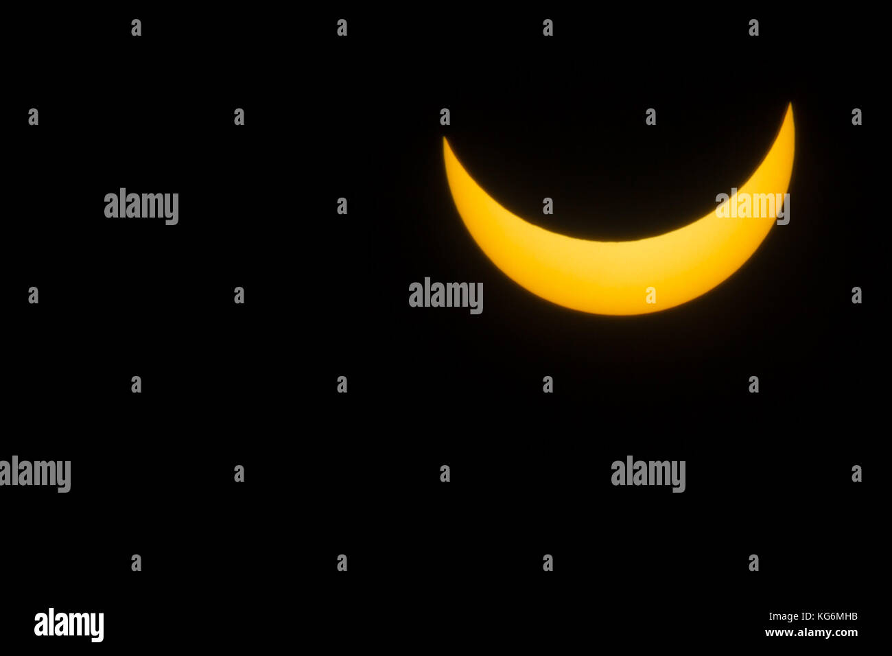 Sonnenfinsternis 2015 Stock Photo