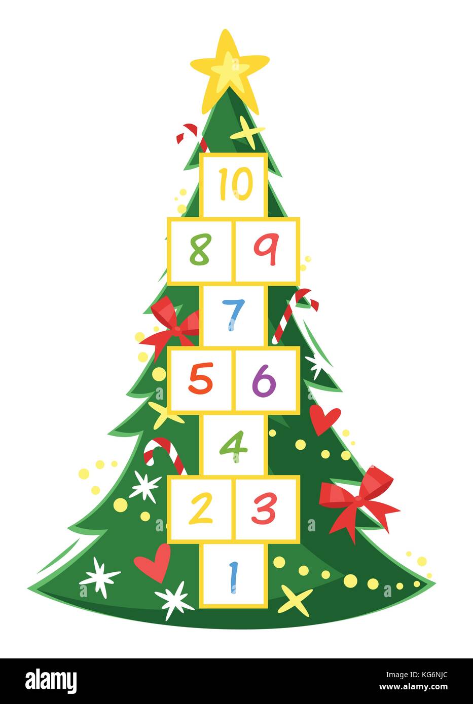 Christmas board game Stock Vector Image & Art Alamy