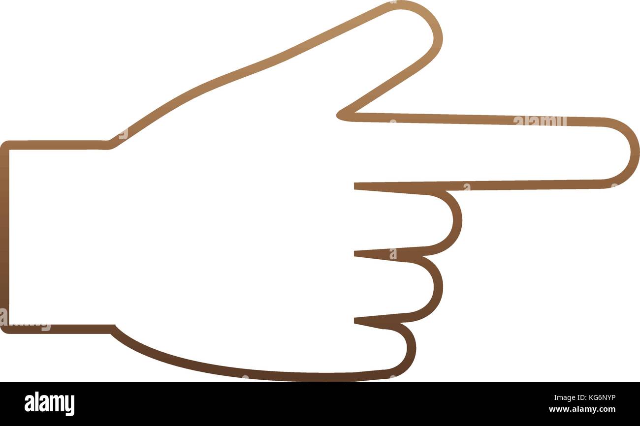 human hand icon Stock Vector Image & Art - Alamy