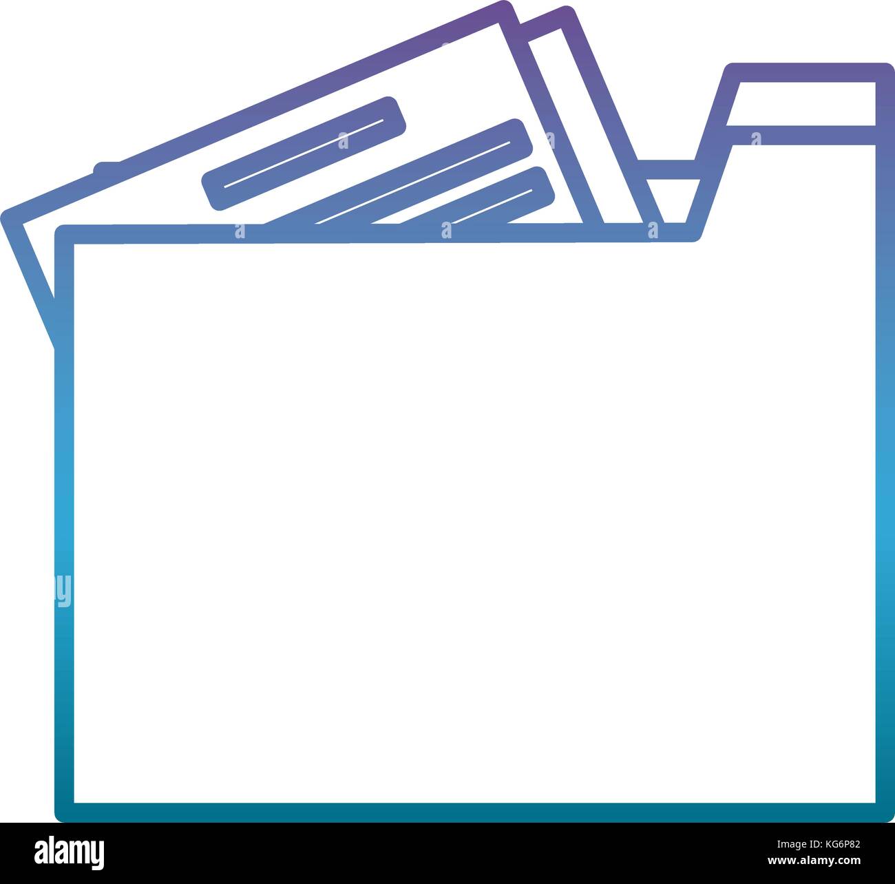 document folder icon Stock Vector Image & Art - Alamy