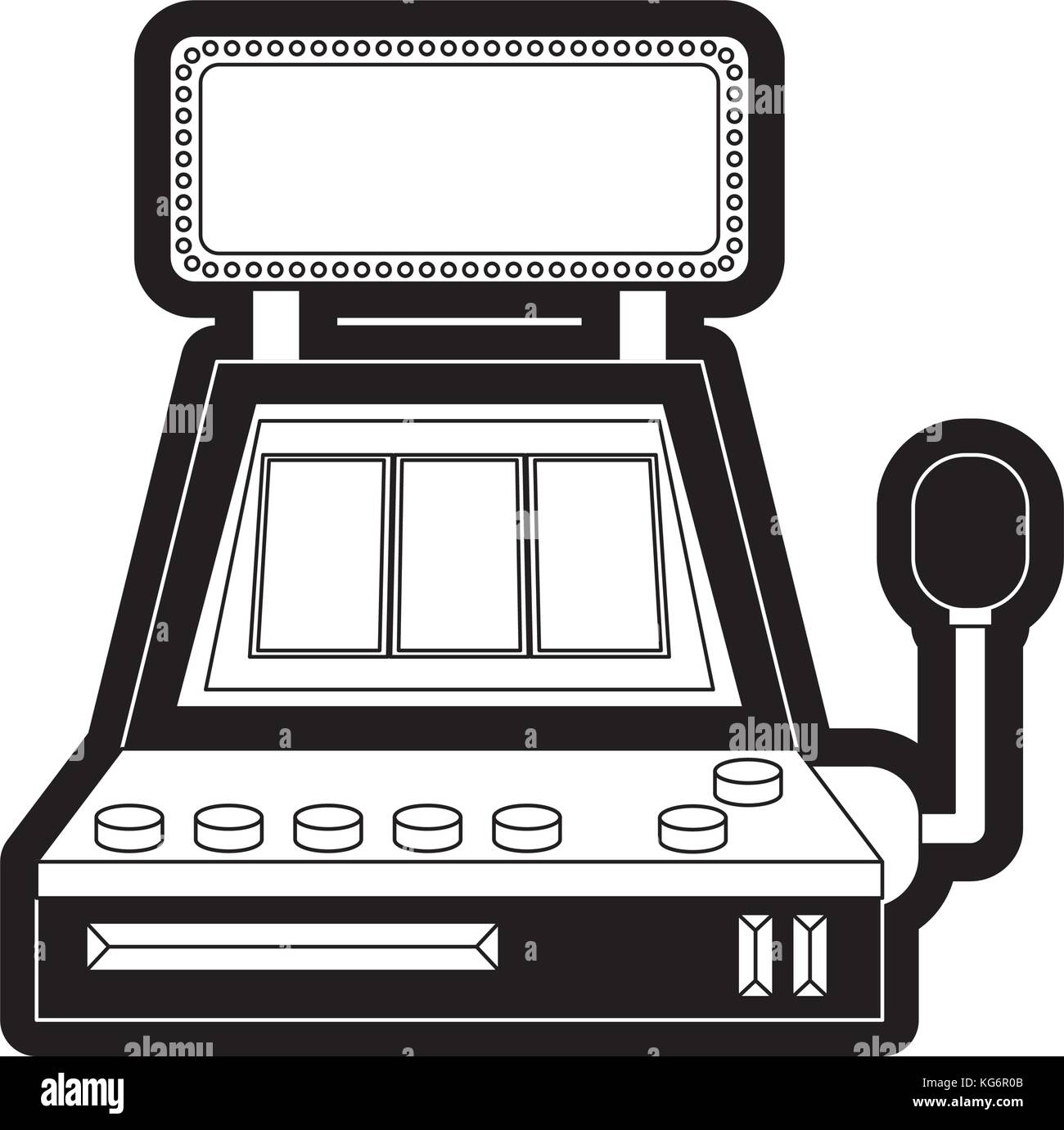 slot machine vector illustration Stock Vector Image & Art - Alamy