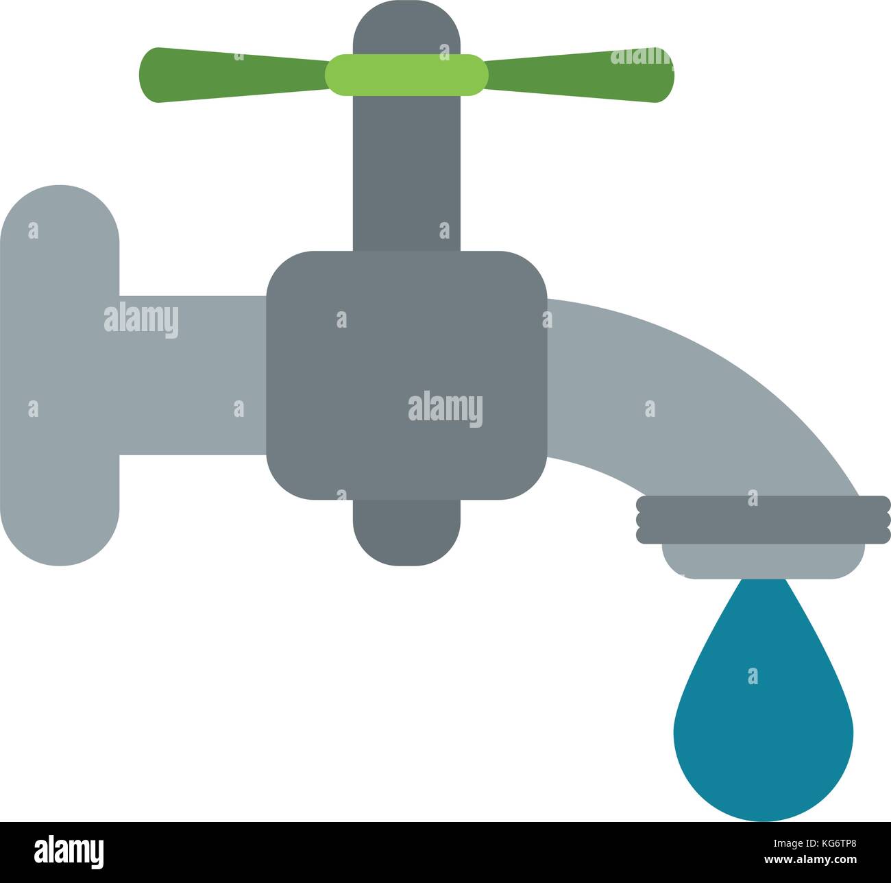 water-tap-isolated-stock-vector-image-art-alamy