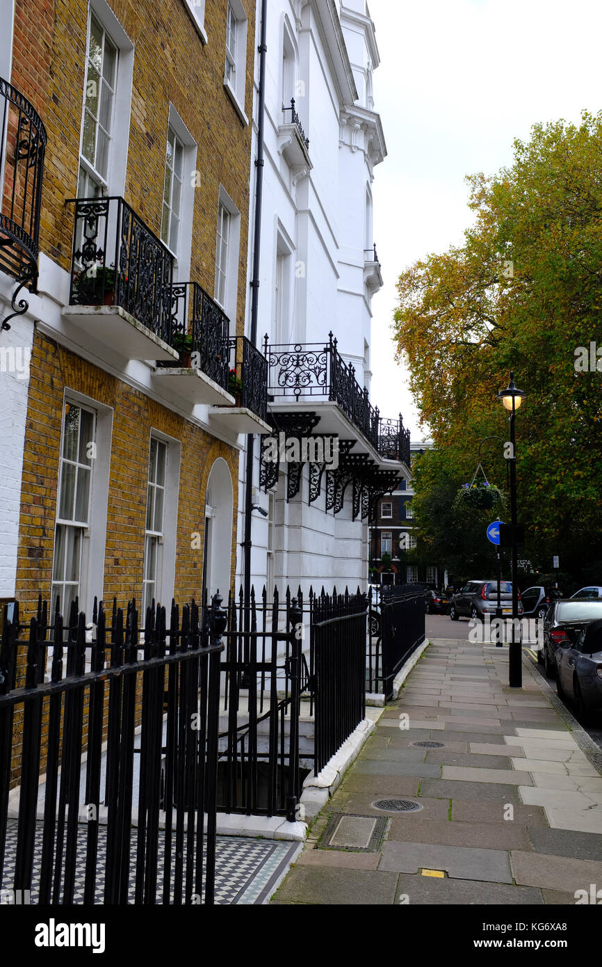 iron railings in Spanish Place, Marylebone, london Stock Photo Alamy
