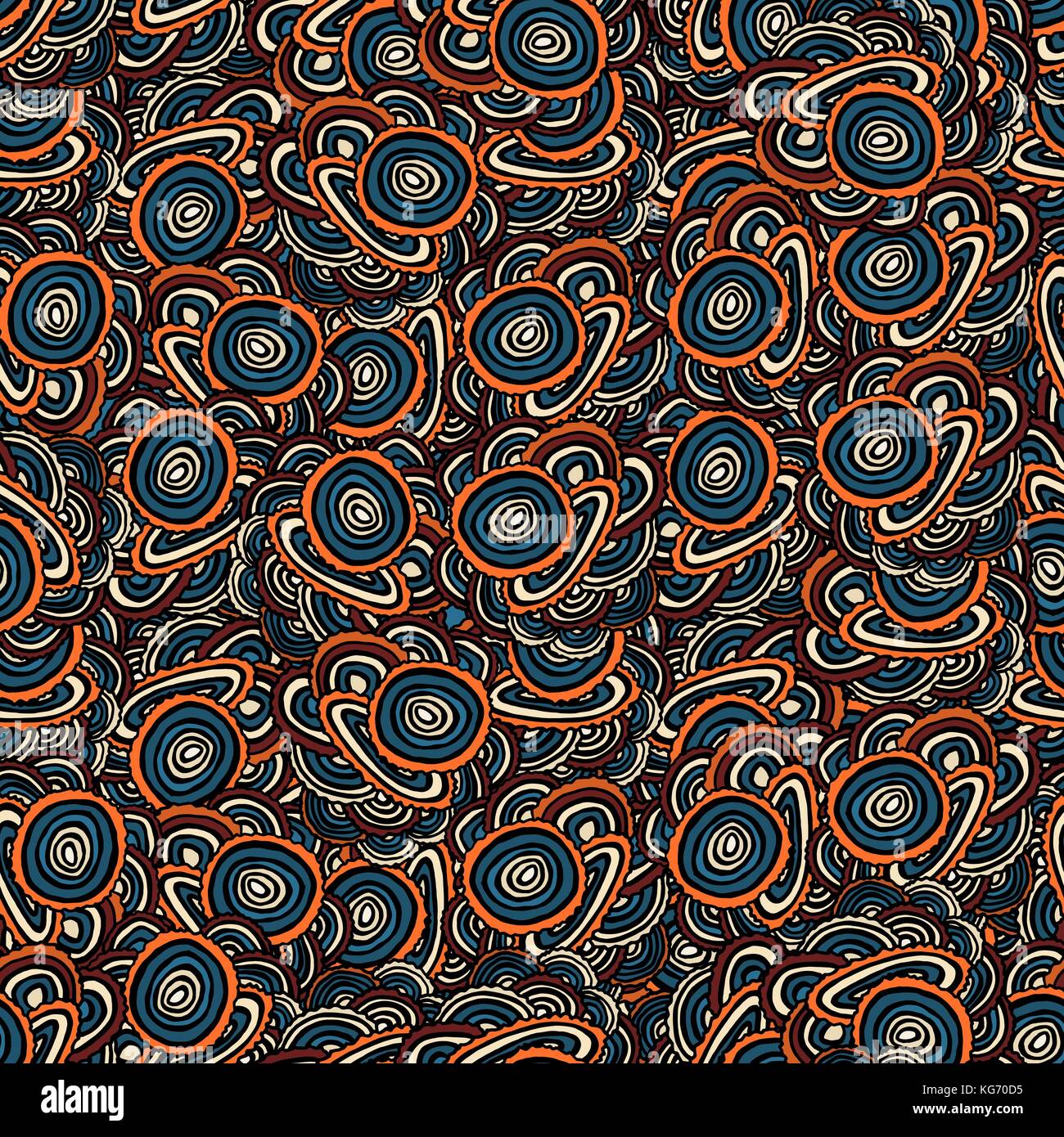 Circle seamless texture. Pattern for design and decoration with ...