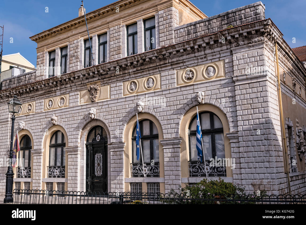 The town Hall overlooks one of the most beautiful public squares of the