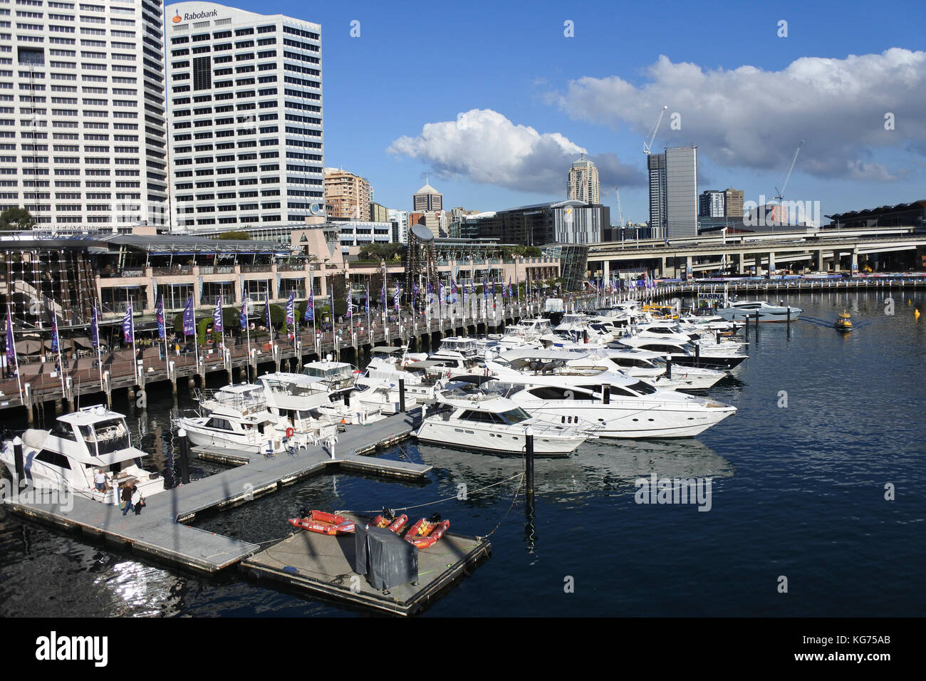 Darling Harbour, Sydney, Australia Stock Photo Alamy