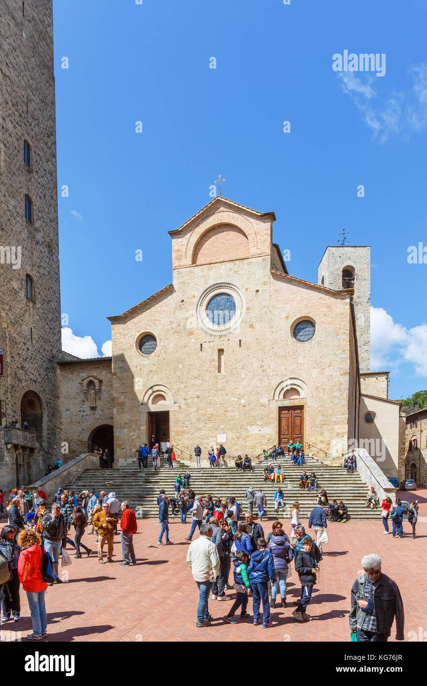 Basilica collegiata di santa maria assunta hires stock photography and