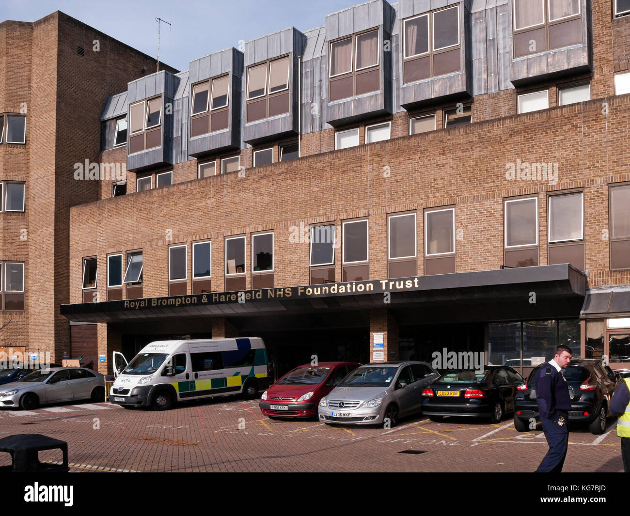Royal Brompton Hospital, Chelsea, London Stock Photo
