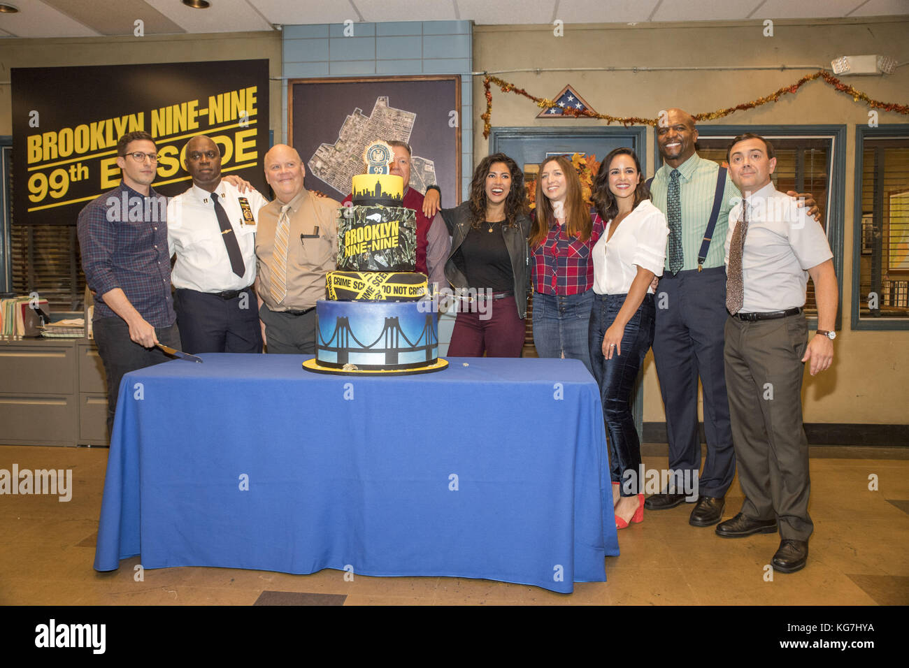 Fox's 'Brooklyn Nine-Nine' 99th Episode celebration at CBS Studio
