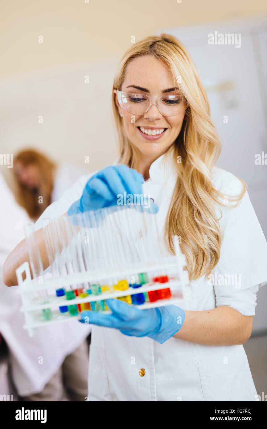 Chemist working chemical laboratory hires stock photography and images