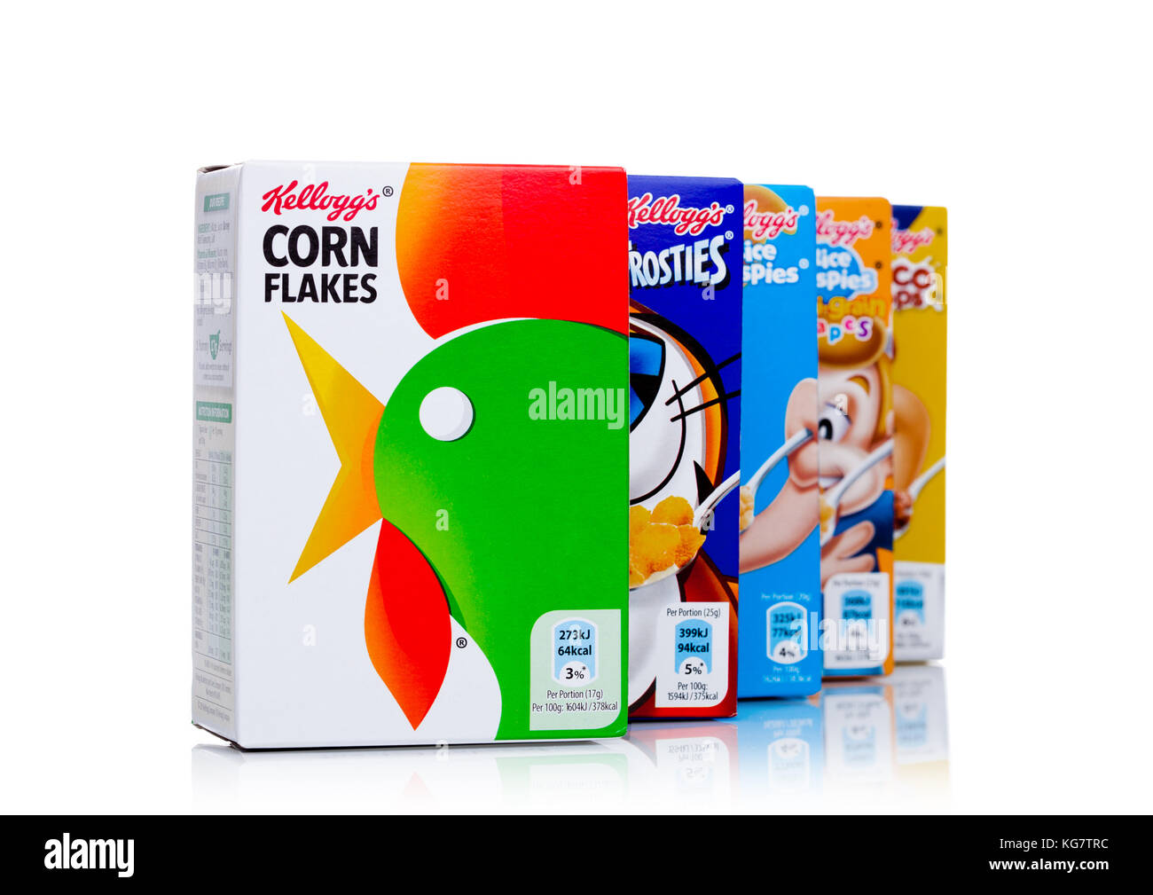 Kellogg breakfast cereal cereals hires stock photography and images