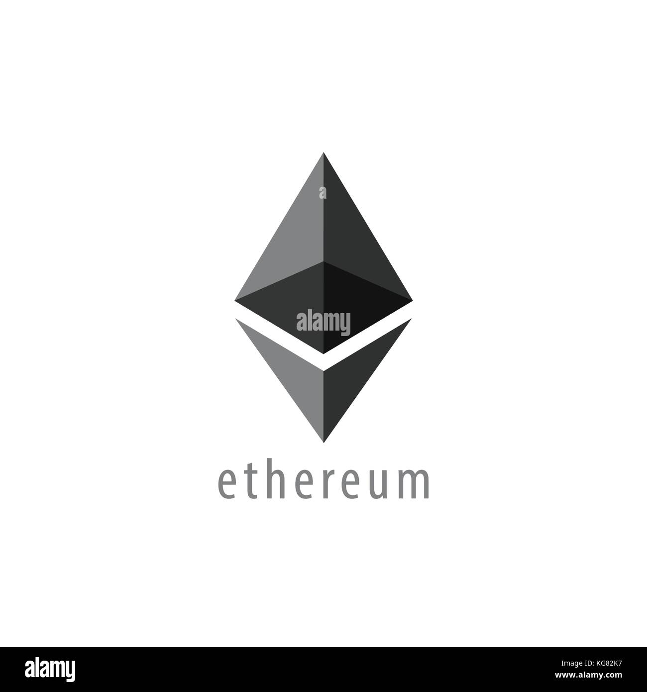Ethereum logo Cut Out Stock Images & Pictures - Alamy