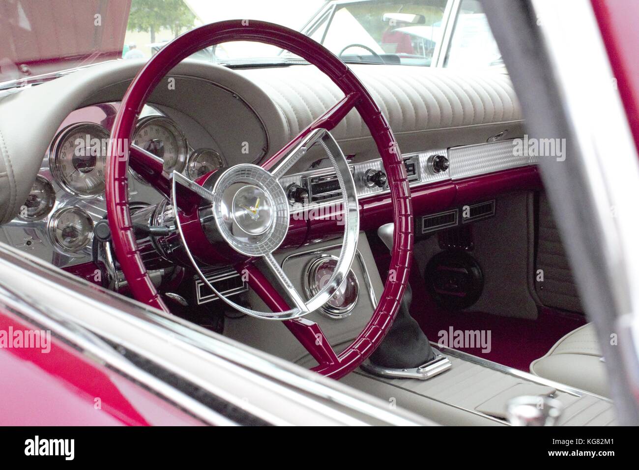 Thunderbird dashboard view Stock Photo - Alamy