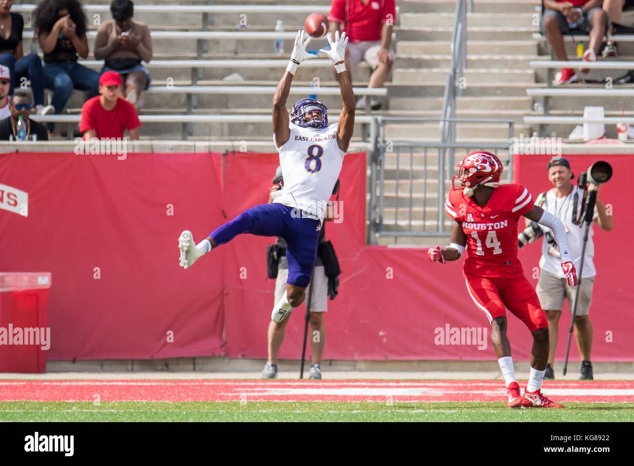 East Carolina Pirates wide receiver C.J. Johnson (5) during an NCAA football  game on Saturday, Oct. 17, 2020, in Greenville, N.C. (AP Photo/Jacob  Kupferman Stock Photo - Alamy