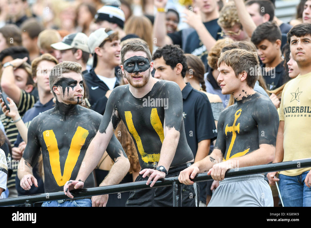 November 4, 2017: Vanderbilt Fans During The Game Between The Western ...