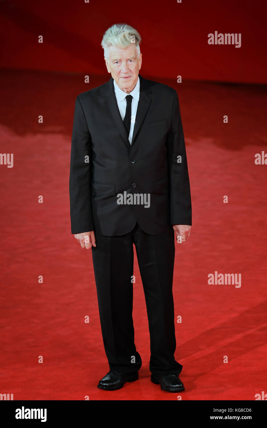 Rome, Italy. 04th Nov, 2017.  David Lynch on the red carpet during the 12th Rome Film Festival at the Parco Della Musica Auditorium on November 4, 2017 in Rome, Italy. Credit: Polifoto/Alamy Live News Stock Photo