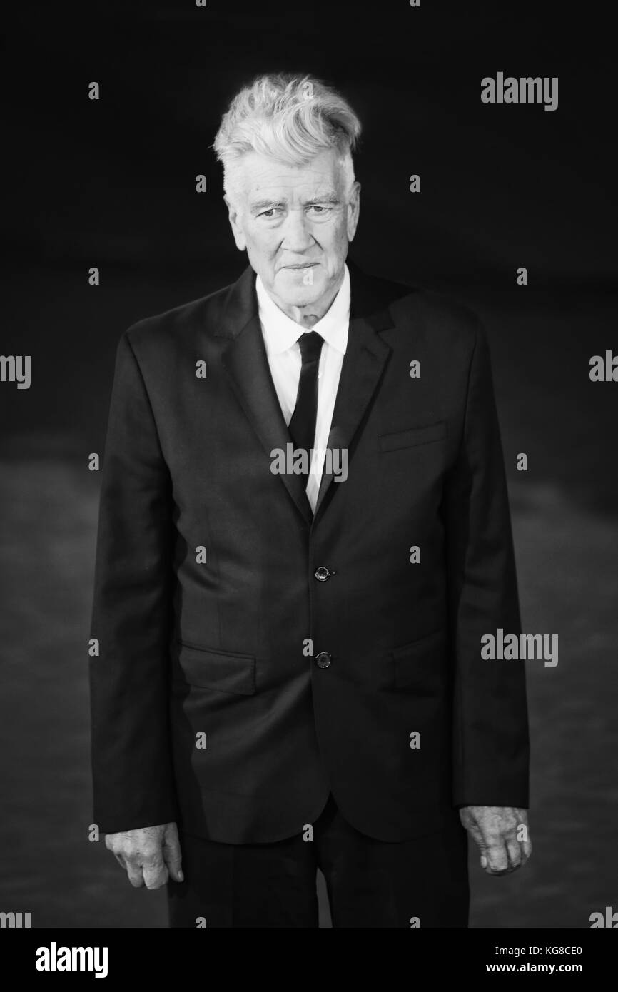 Rome, Italy. 04th Nov, 2017.  David Lynch on the red carpet during the 12th Rome Film Festival at the Parco Della Musica Auditorium on November 4, 2017 in Rome, Italy. Credit: Polifoto/Alamy Live News Stock Photo