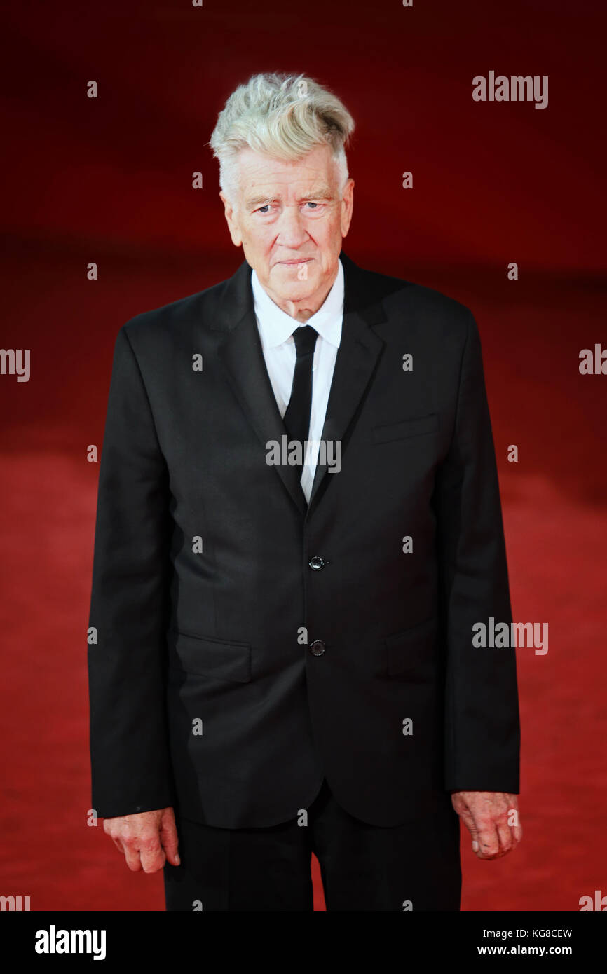 Rome, Italy. 04th Nov, 2017.  David Lynch on the red carpet during the 12th Rome Film Festival at the Parco Della Musica Auditorium on November 4, 2017 in Rome, Italy. Credit: Polifoto/Alamy Live News Stock Photo