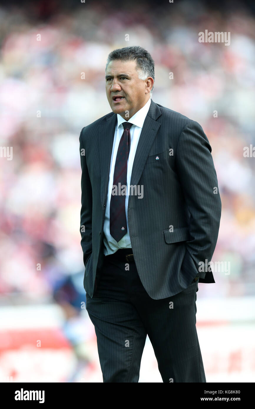 Nissan Stadium, Kanagawa, Japan. 4th Nov, 2017. Joseph Jamie Head Coach ...