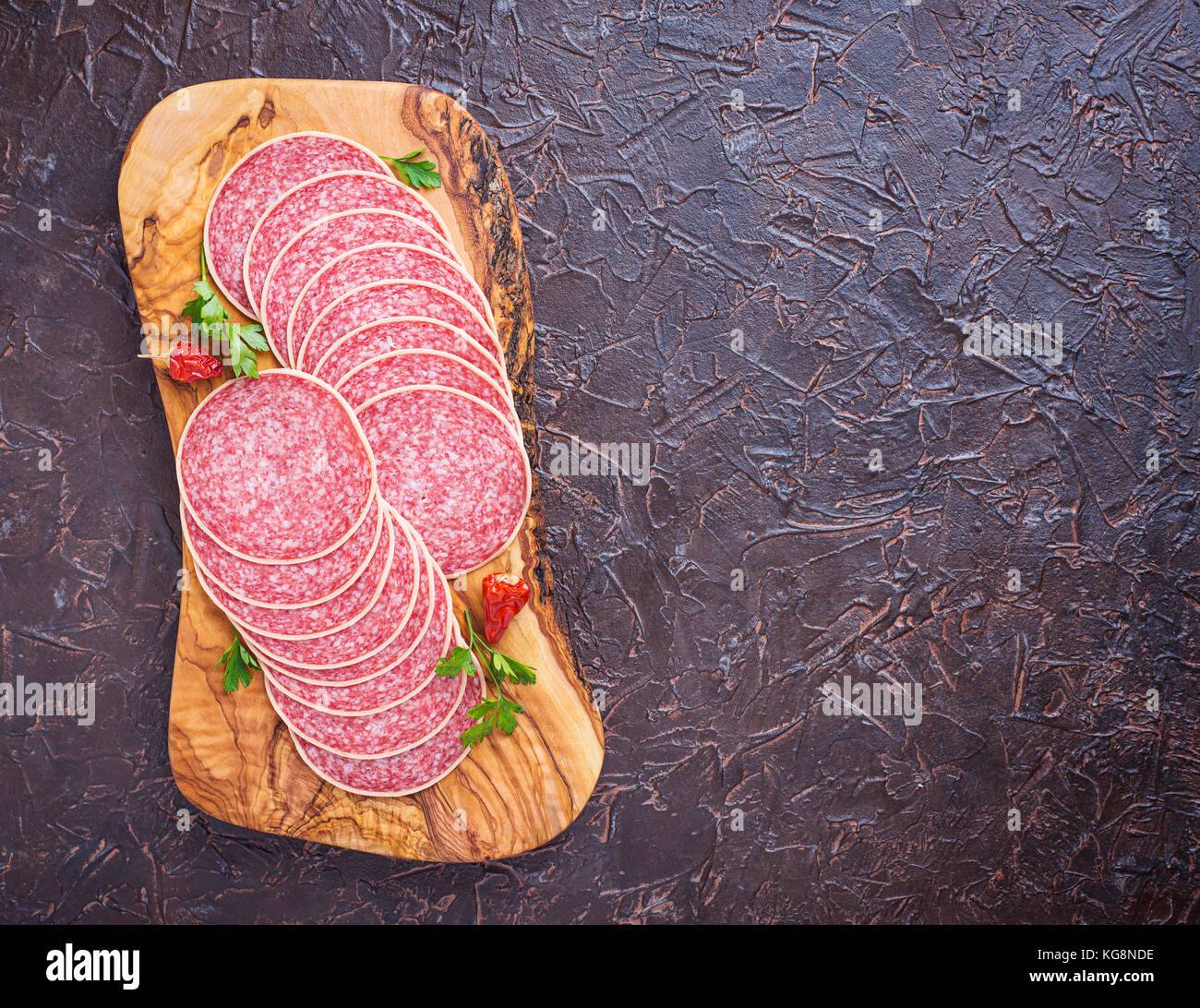 Italian salami sausage hires stock photography and images Alamy