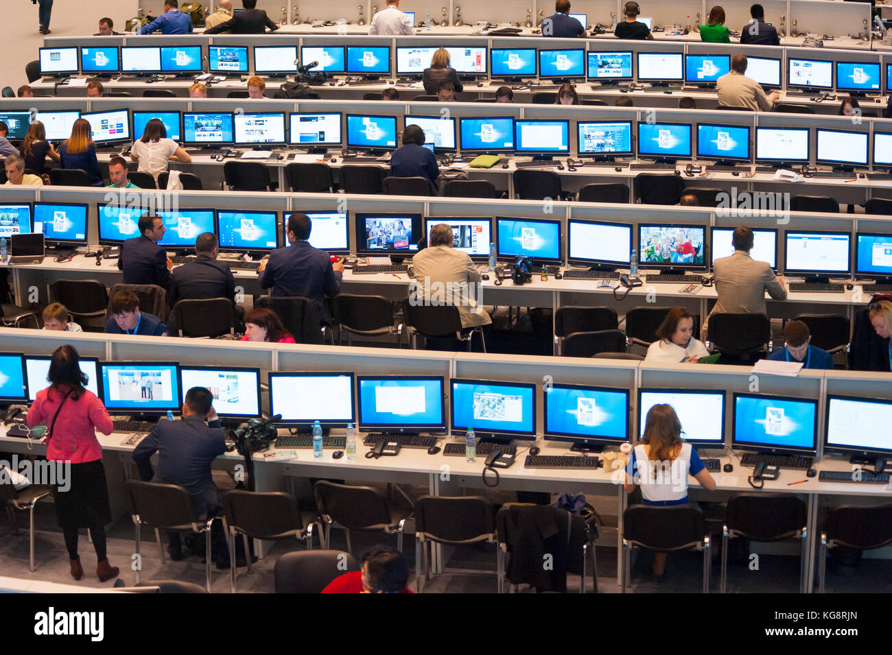 International press center Stock Photo - Alamy