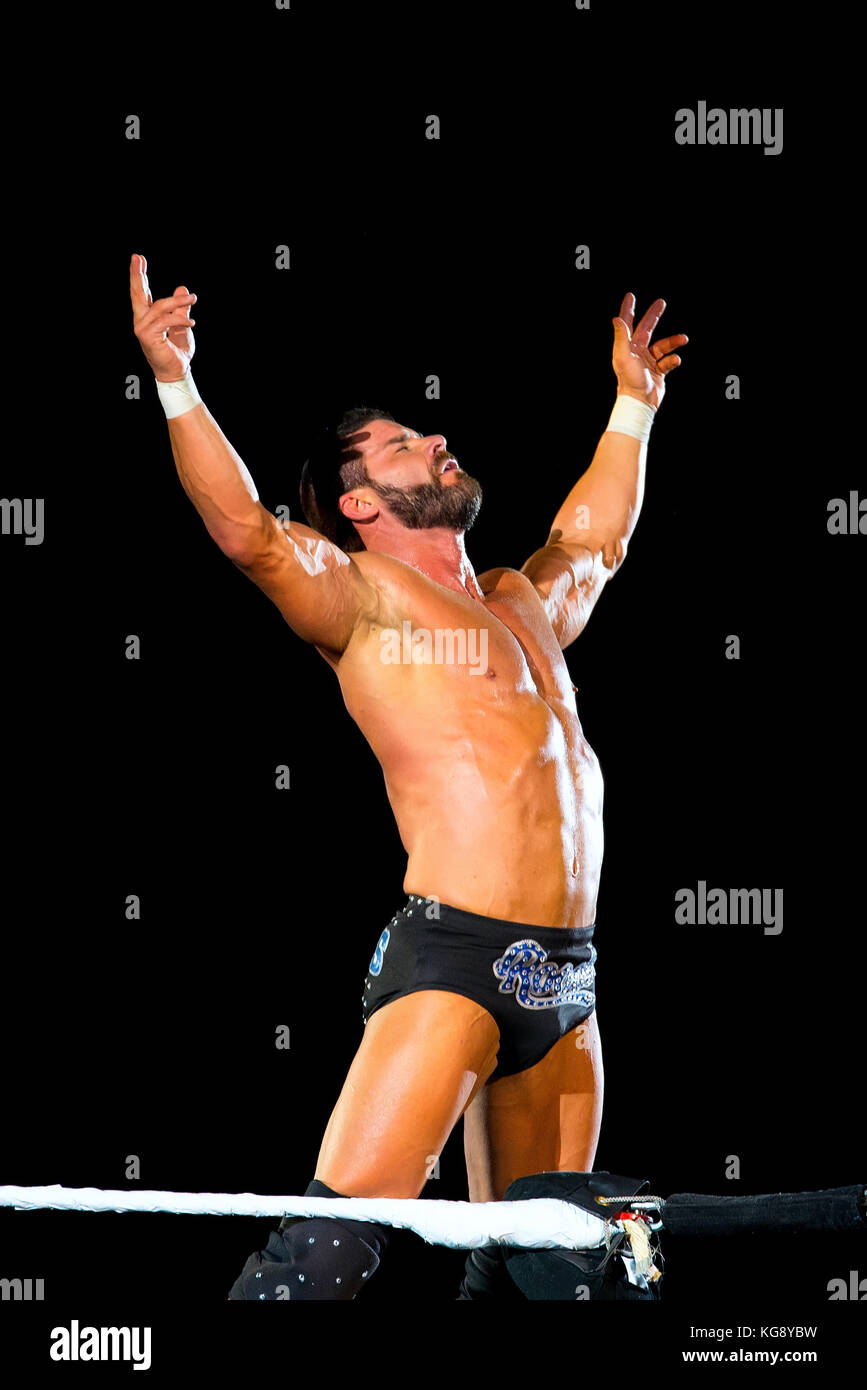BARCELONA - NOV 4: The wrestler Bobby Roode (aka Glorious) in action at ...