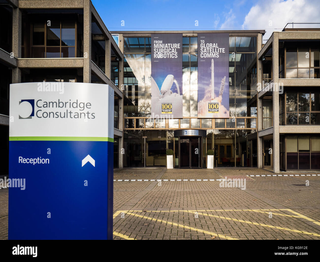 Cambridge Consultants Offices on Cambridge Science Park Stock Photo Alamy