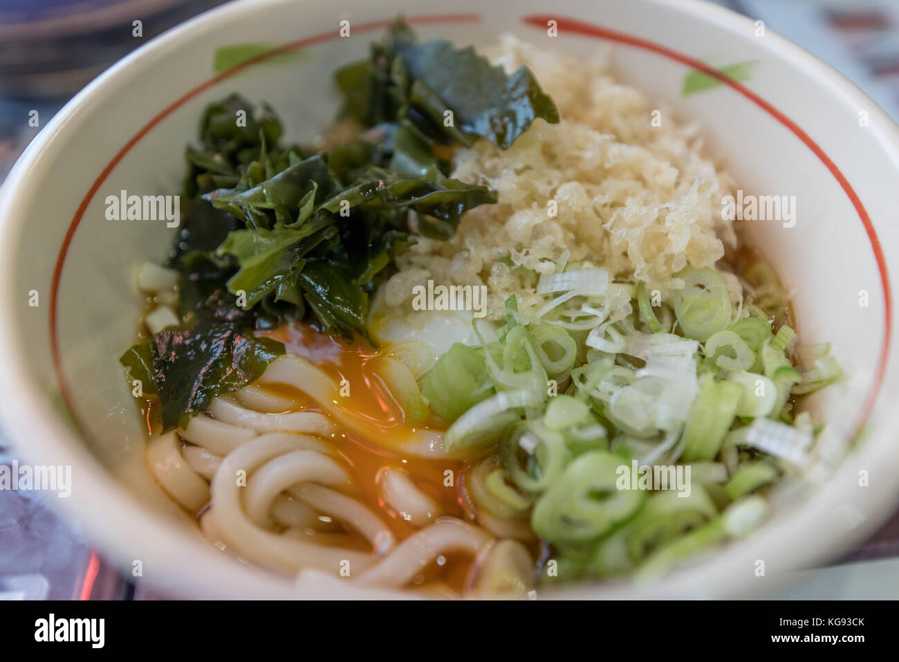 Japanese style noodle cold udon, Philippines Stock Photo Alamy