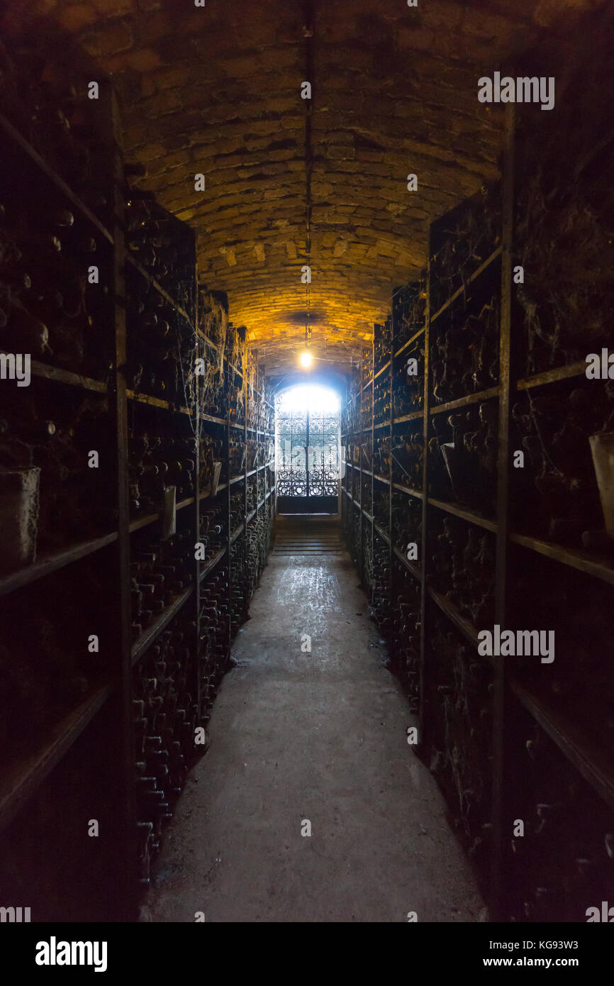 Wine cellar bottles hi-res stock photography and images - Alamy