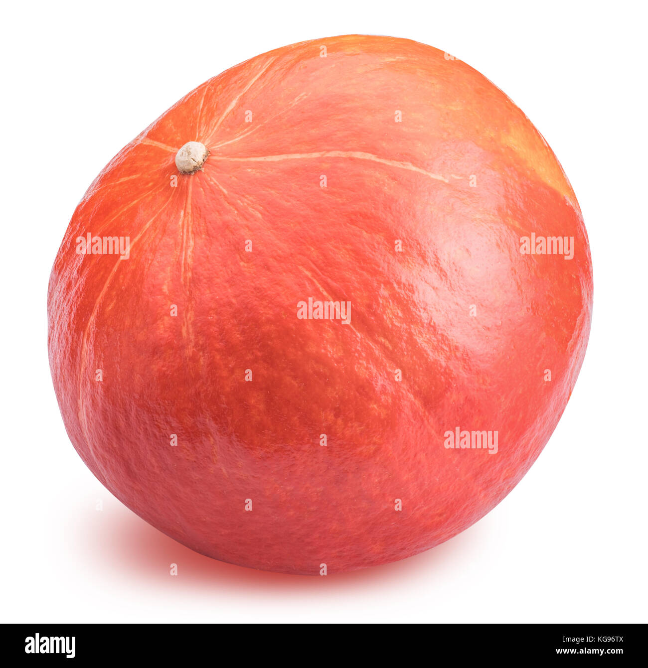 Fresh pumpkin isolated on white background with clipping path Stock ...