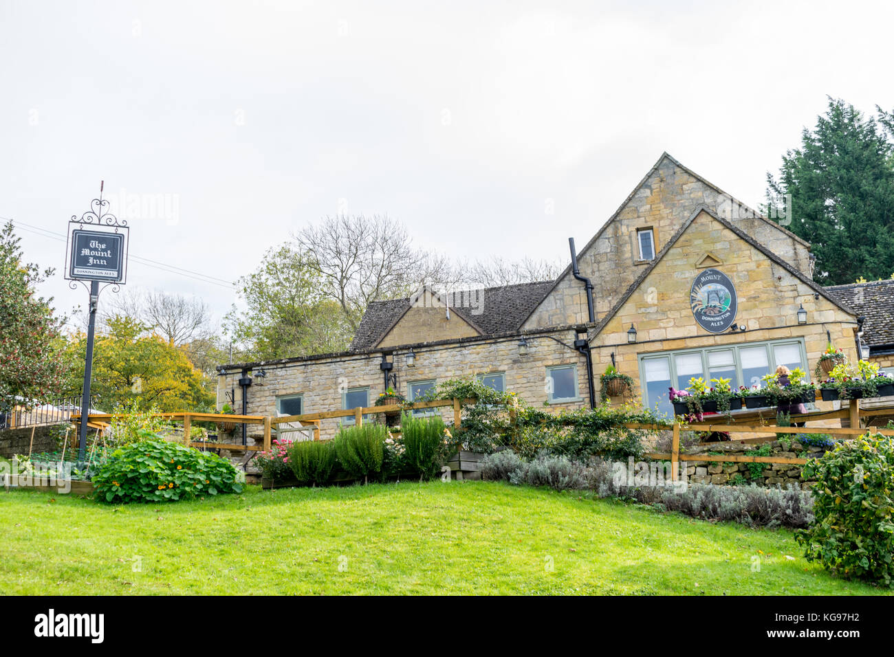 The Mount Inn pub, Stanton, Cotswolds, Gloucestershire, England, United