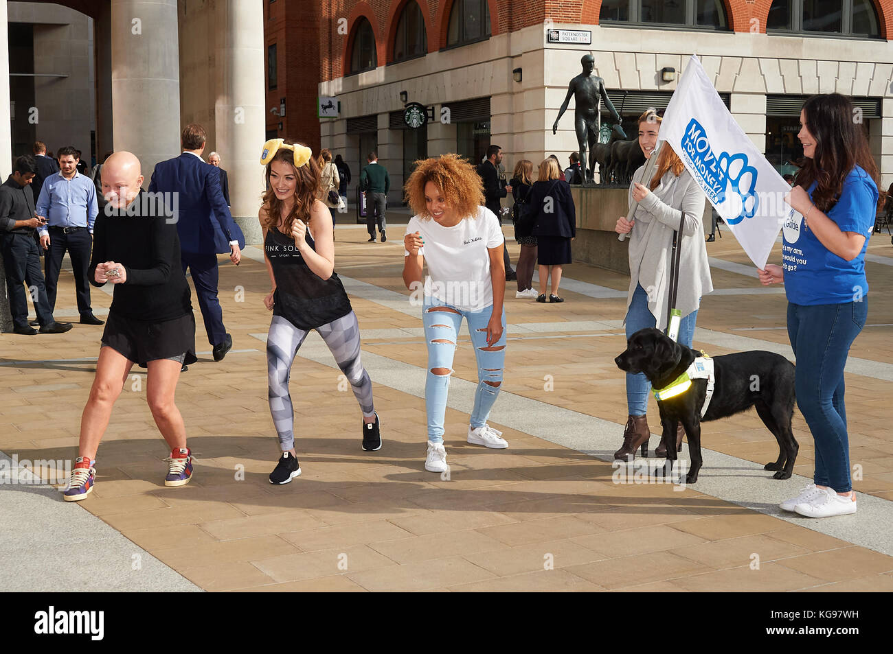 Stars take part in sight loss challenge, finding their way through some