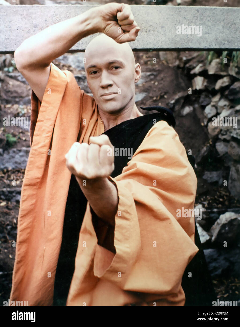 KUNG FU Warner Bros TV series 1972-1975 with David Carradine Stock Photo