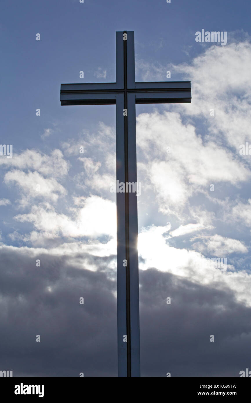 Papal cross, Phoenix Park, Dublin, Ireland Stock Photo