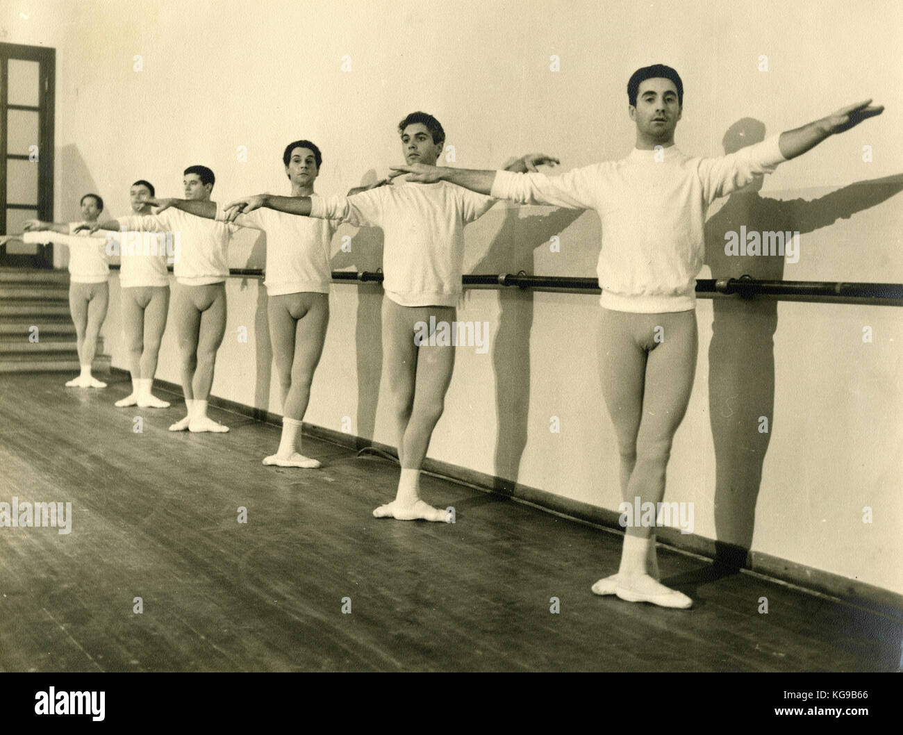 Group of men dancers Stock Photo Alamy
