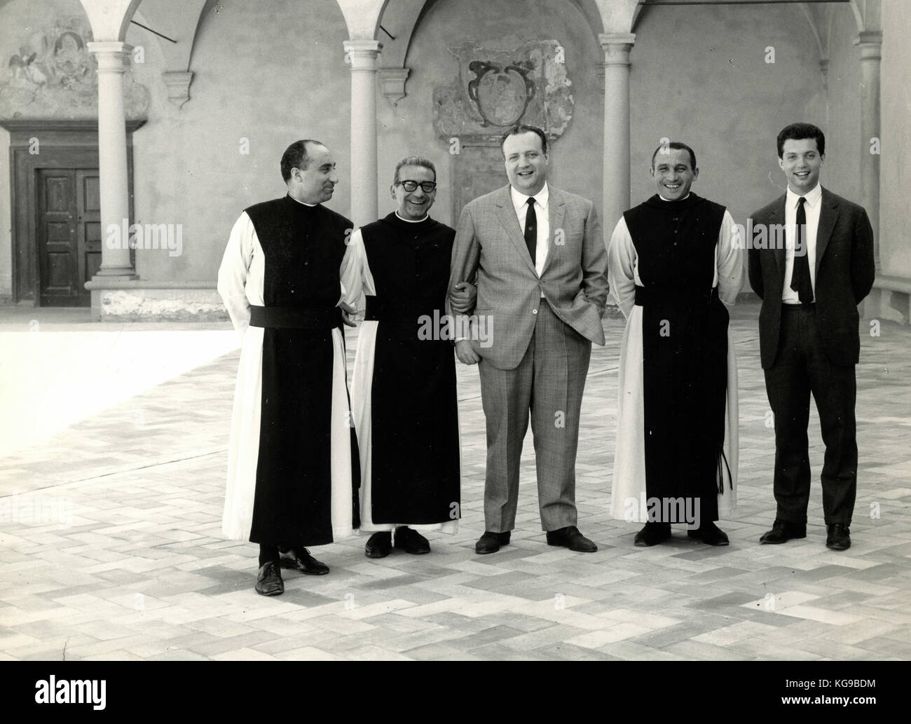 Italian film makers Mario and Vittorio CecchiGori Stock Photo Alamy