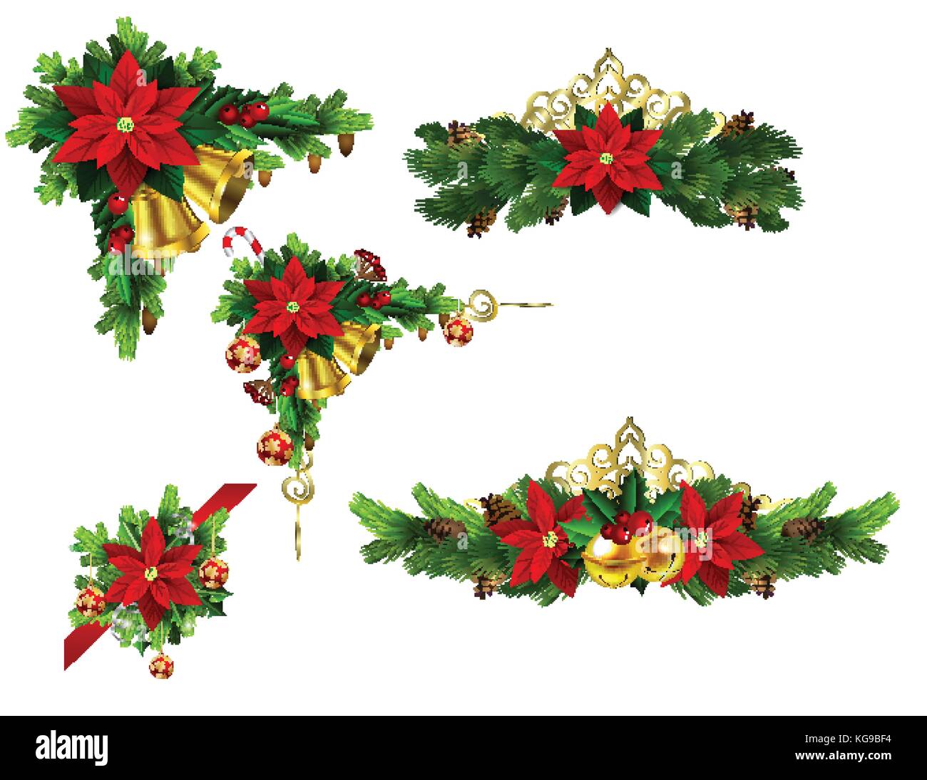 Christmas elements for your designs Stock Vector Image & Art - Alamy