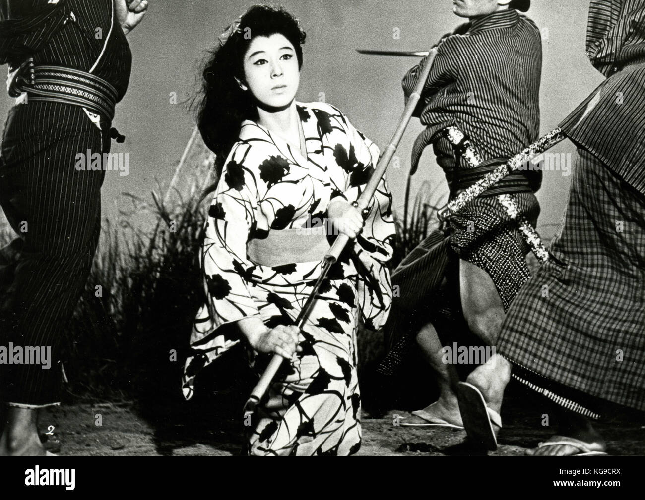 Chinese unidentified movie from the 1960s Stock Photo