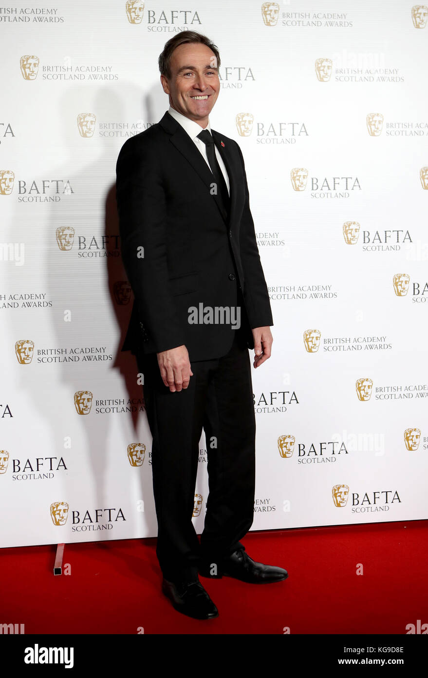 Derek Riddell arriving for the British Academy Scottish Awards at the