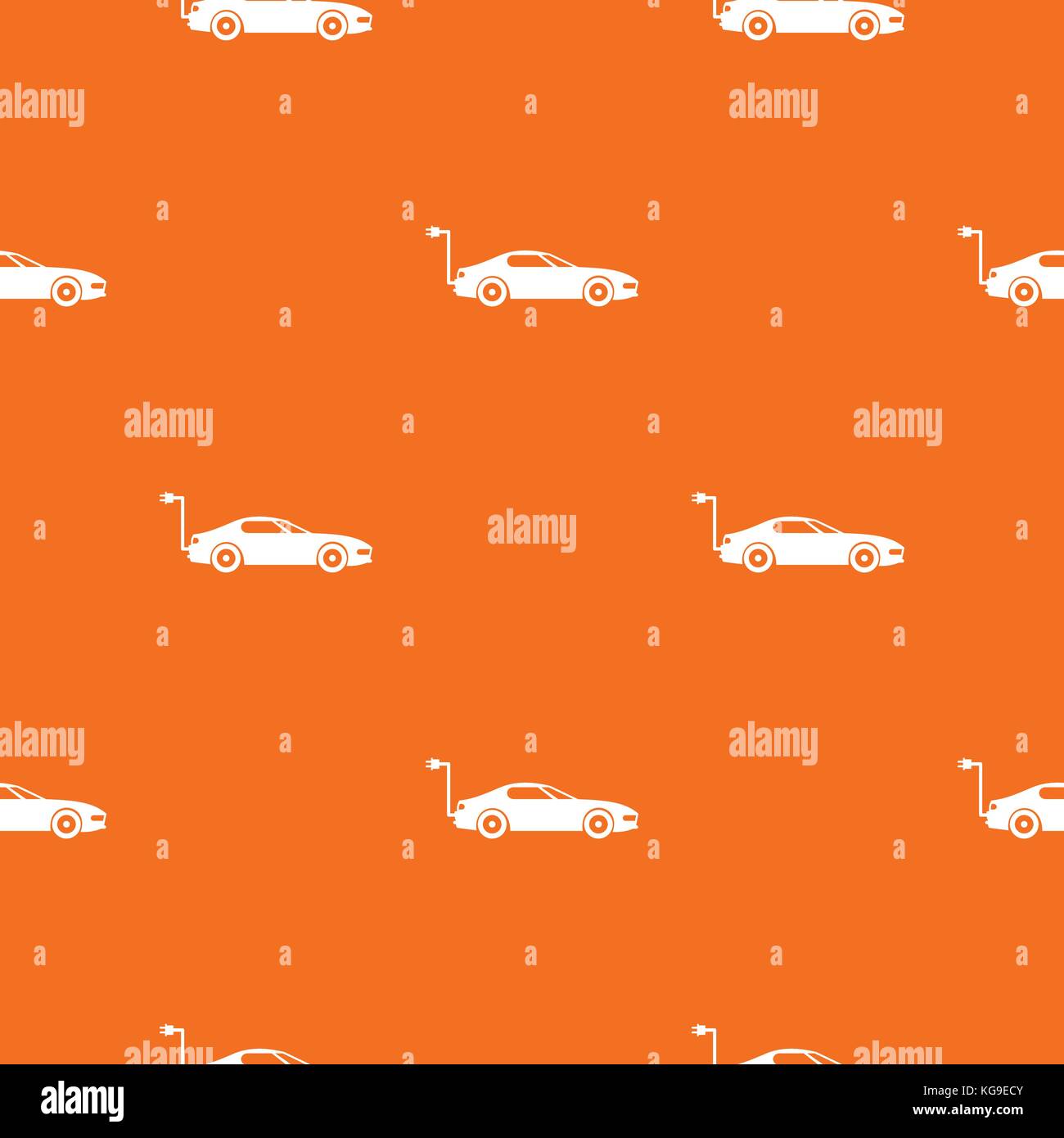 Electric car pattern seamless Stock Vector Image & Art - Alamy