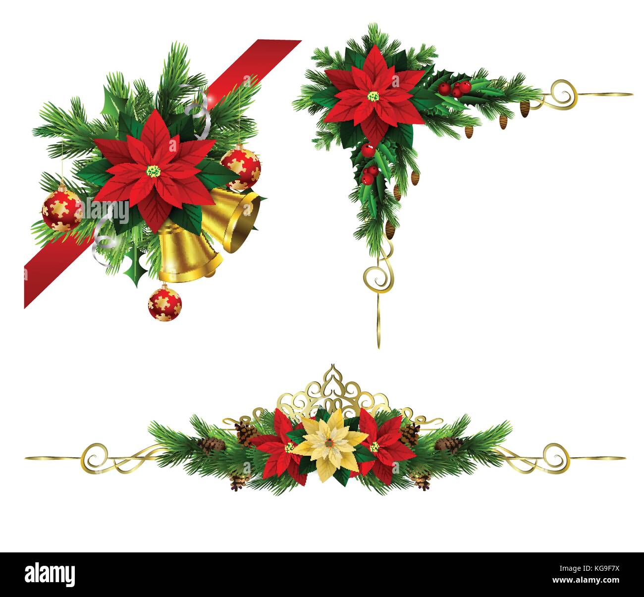 Christmas elements for your designs Stock Vector Image & Art - Alamy