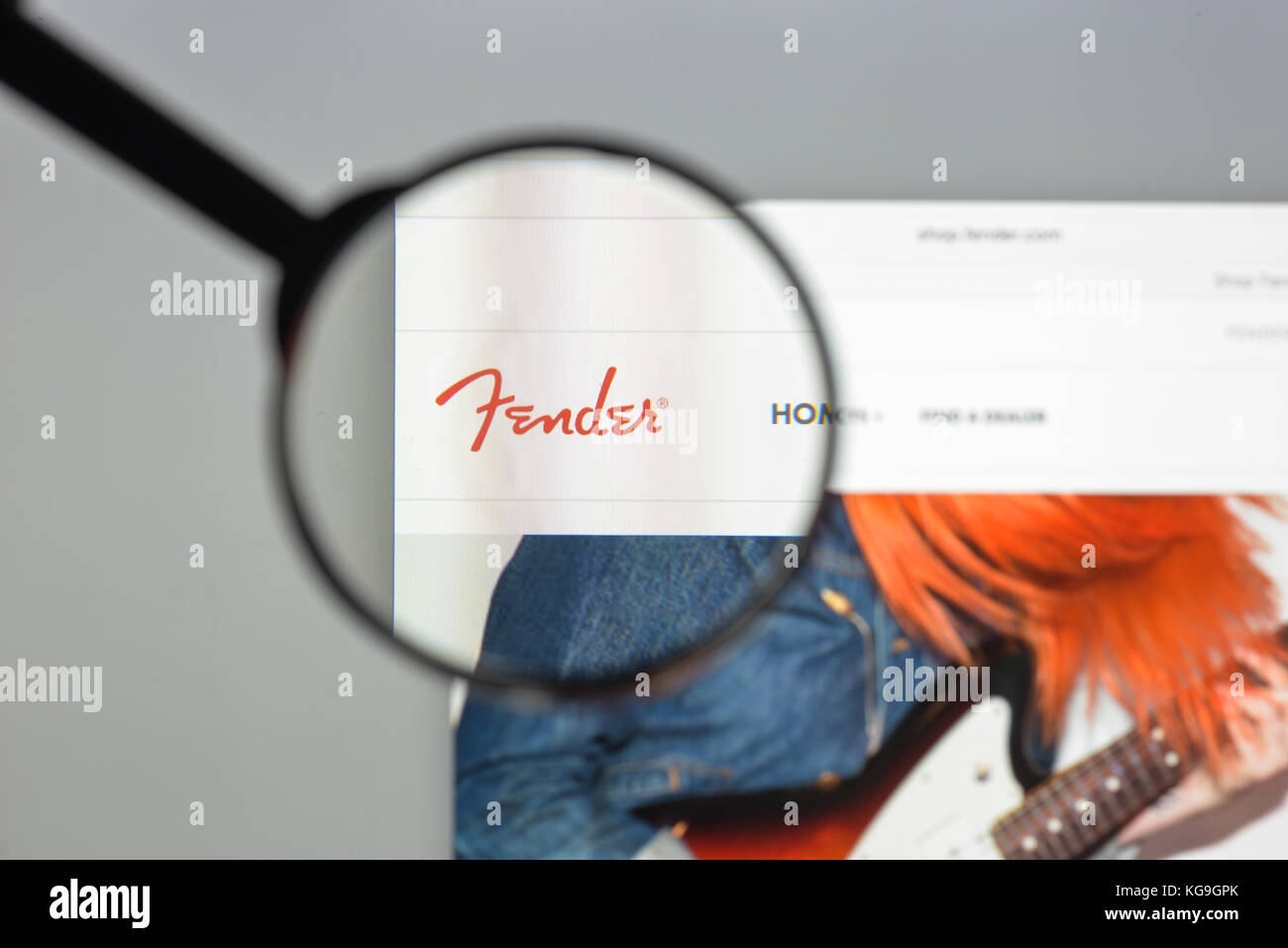 With fender logo hi-res stock photography and images - Alamy