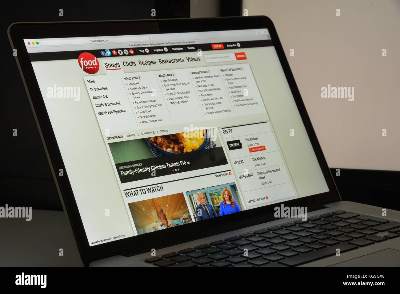 Milan, Italy August 10, 2017 website homepage. It is an